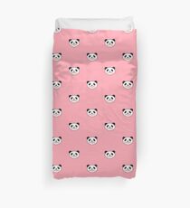 Panda Pinky Duvet Cover