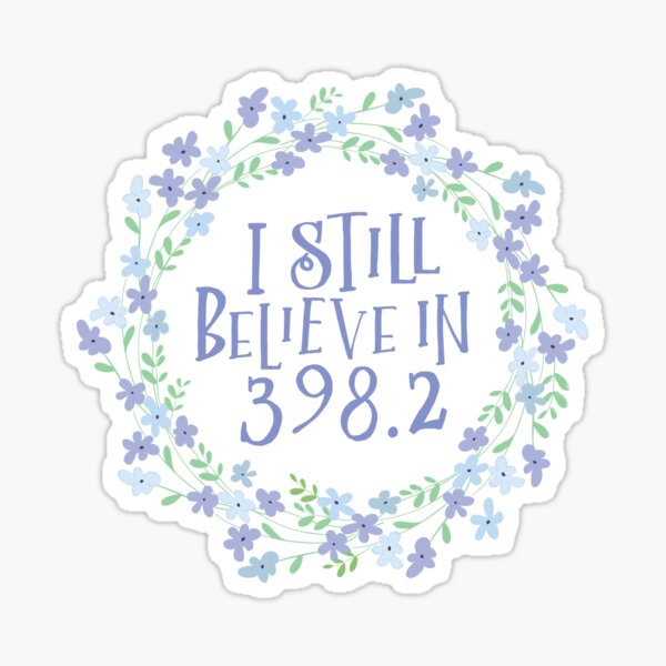 Dewey Decimal Believe in Fairytales Sticker