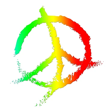 Artwork thumbnail, Script Peace Rasta Symbol by TRELAB