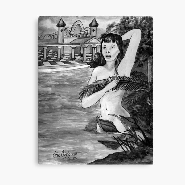 Bathing Venus Canvas Print