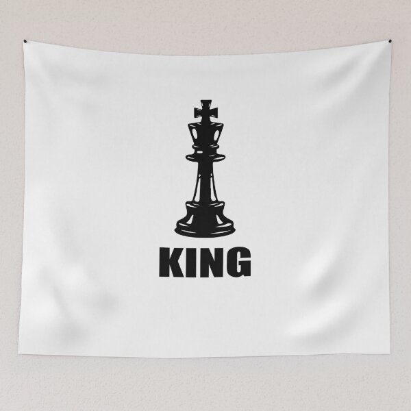 Item preview, Chess Piece King V2 designed and sold by TeeTimeGuys.