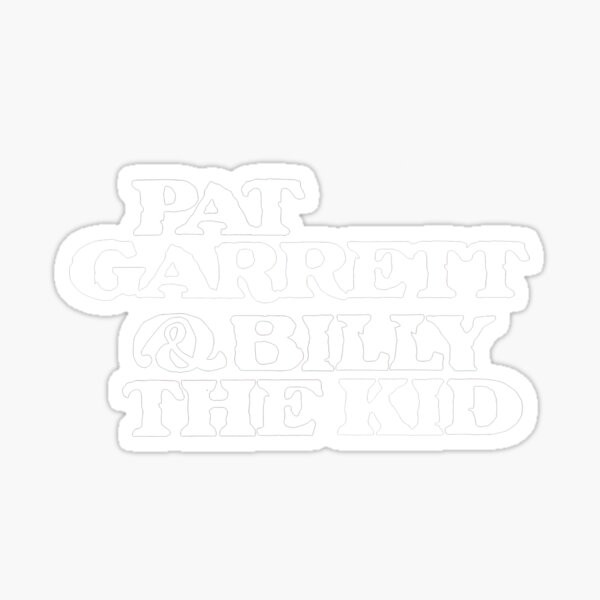 Pat Garrett & Billy the Kid Sticker