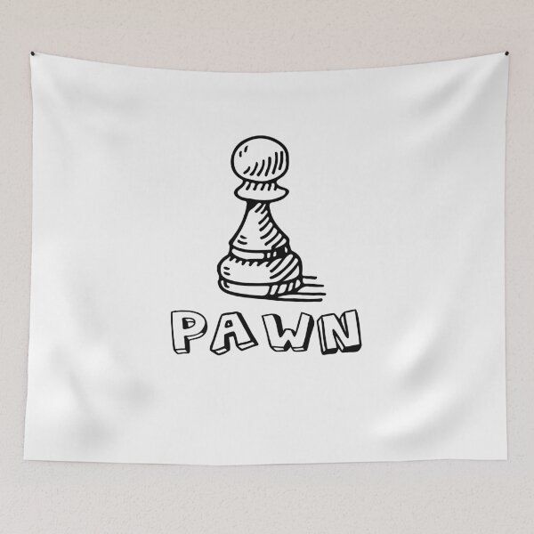 Item preview, Chess Piece Pawn designed and sold by TeeTimeGuys.