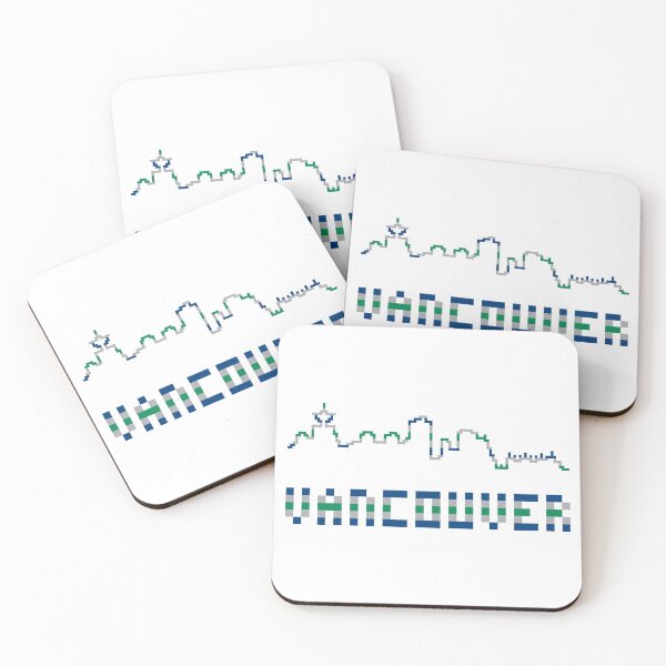 Item preview, Pixel Vancouver Skyline designed and sold by gkillerb.