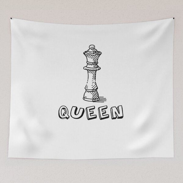 Item preview, Chess Piece Queen V2 designed and sold by TeeTimeGuys.