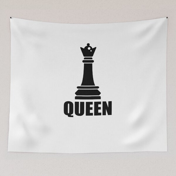 Item preview, Chess Piece Queen V3 designed and sold by TeeTimeGuys.