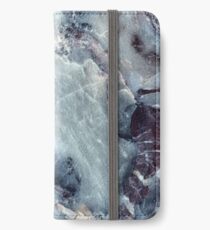 Realistische Marmor Textur iPhone Flip-Case/Hülle/Klebefolie