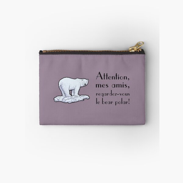 Item preview, le bear polar - speech bubble/lilac designed and sold by br0-harry.