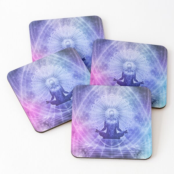 Item preview, Meditation Illustration, Blue designed and sold by PromoteProgress.