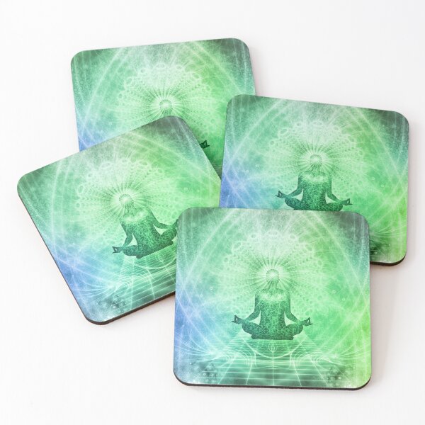 Item preview, Meditation Illustration, Green designed and sold by PromoteProgress.