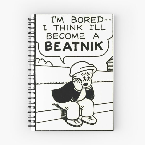 Item preview, beatnik designed and sold by smellyoldlady.
