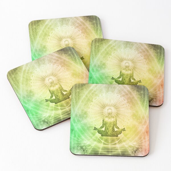 Item preview, Meditation Illustration, Yellow designed and sold by PromoteProgress.