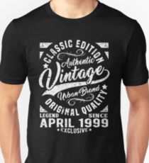 Vintage since april 1999 Unisex T-Shirt