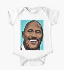 Pop Art Illustration by Dwayne Johnson One Piece - Short Sleeve
