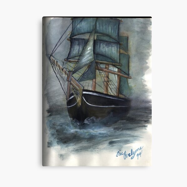 Ghost Ship Canvas Print