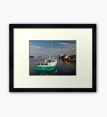 Evening In West Dover Framed Print