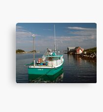 Evening In West Dover Canvas Print