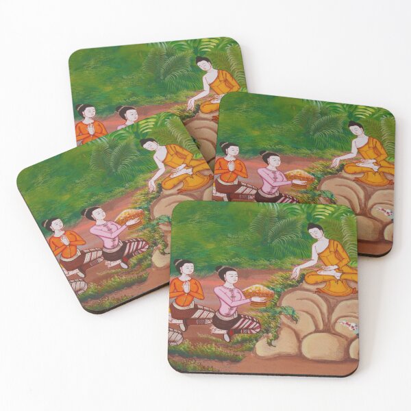 Item preview, Buddha with Followers designed and sold by PromoteProgress.
