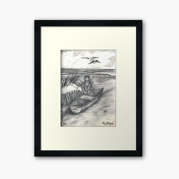 Ahab Framed Art Print