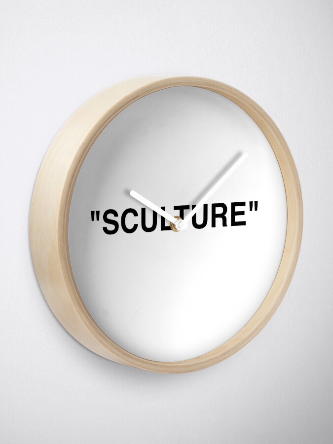 SCULTURE" Off white x Ikea by Virgil Clock by Syteez Redbubble