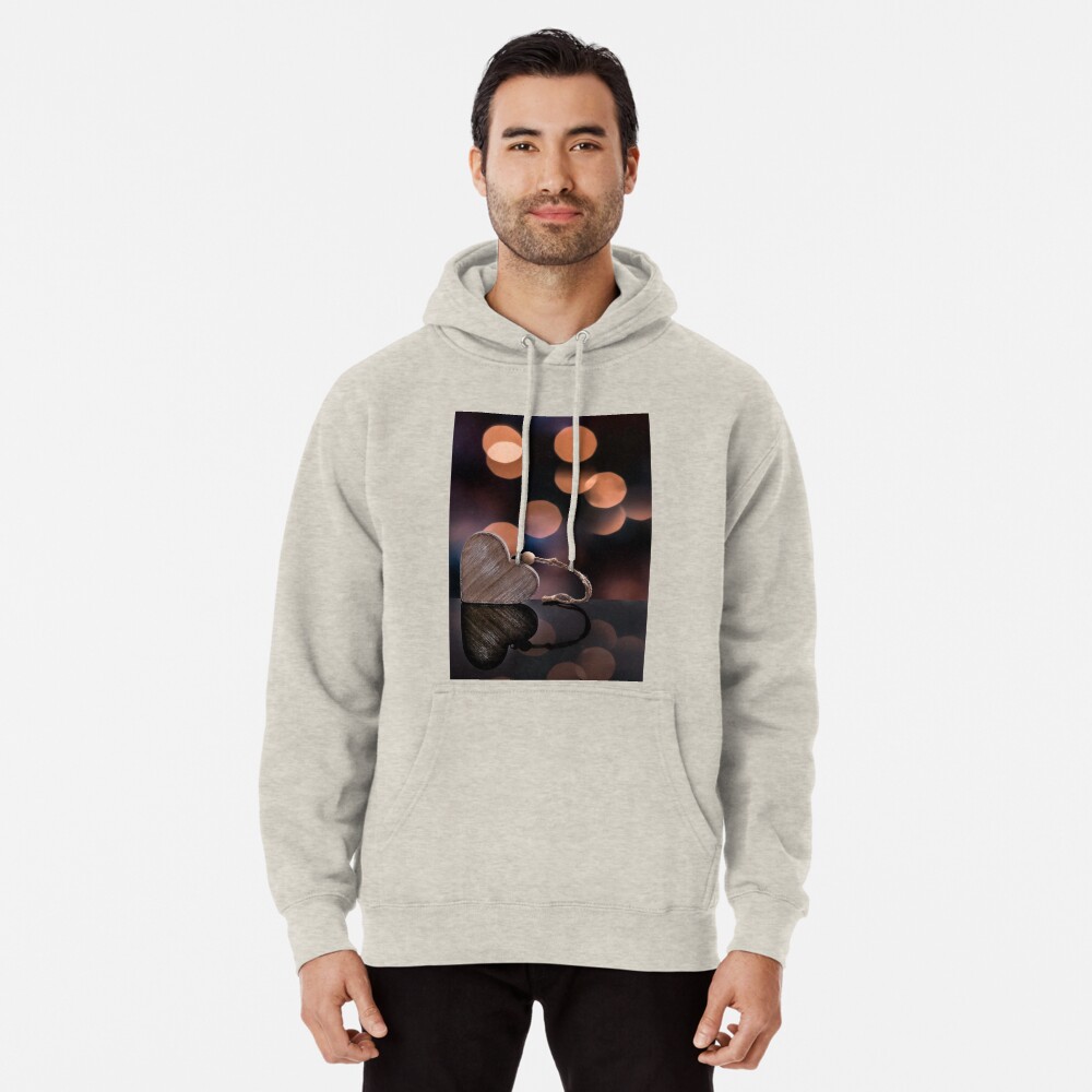 Love heart reflections Pullover Hoodie