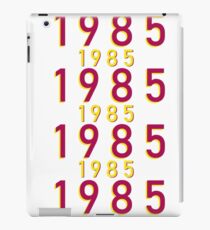 1985 Year design iPad Case/Skin