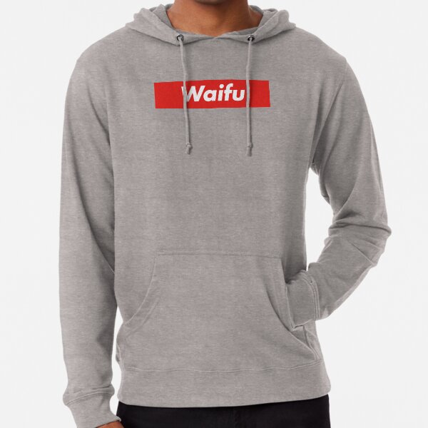 supreme waifu material hoodie