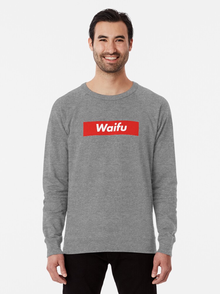 supreme waifu material hoodie