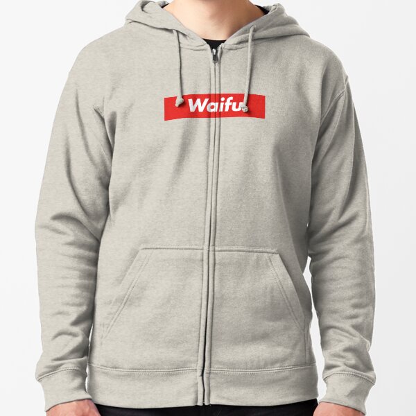 supreme waifu hoodie