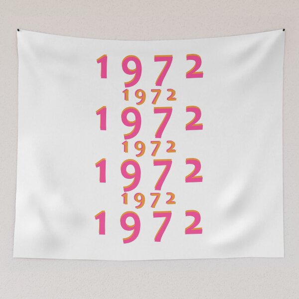 Item preview, 1972 Year design designed and sold by GetItGiftIt.
