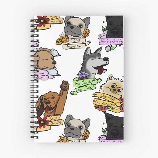 Item preview, Motivational doggos Pattern designed and sold by Churi.