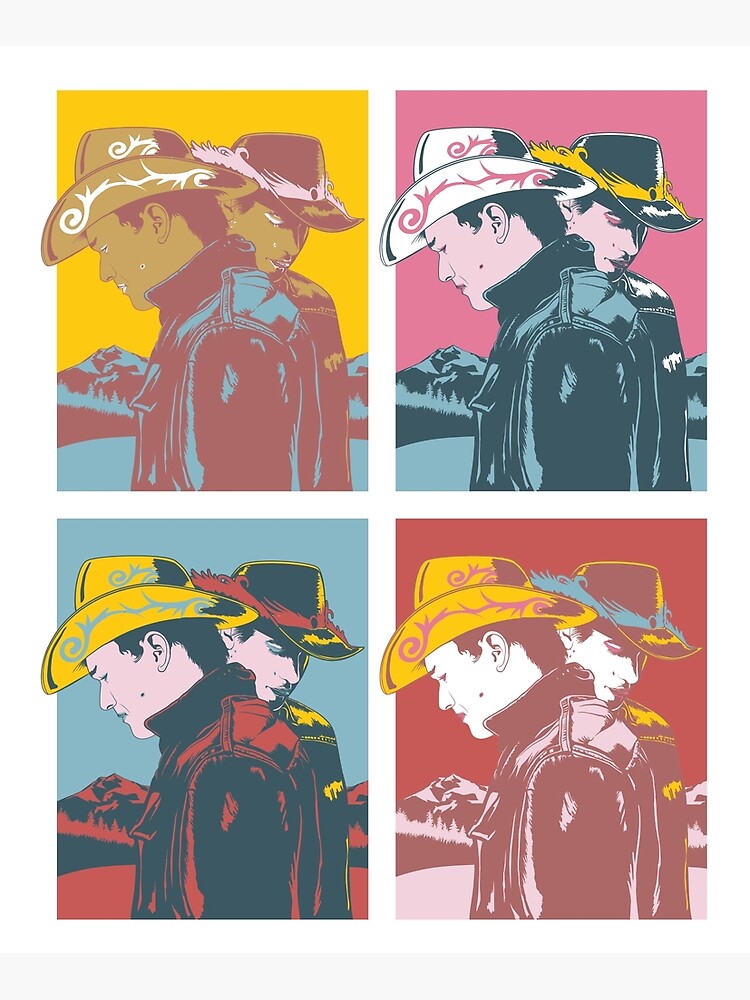 “Cowboy Pop Art " Framed Art Print by GayEssential | Redbubble