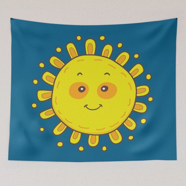 Item preview, Smiling Happy Sun designed and sold by elphimblue.