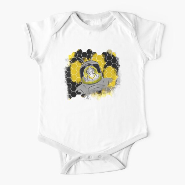 Space Bee Short Sleeve Baby One-Piece