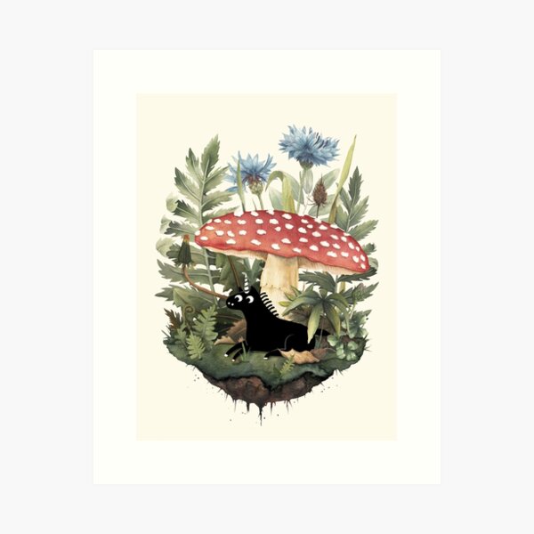 Tiny Unicorn Art Print