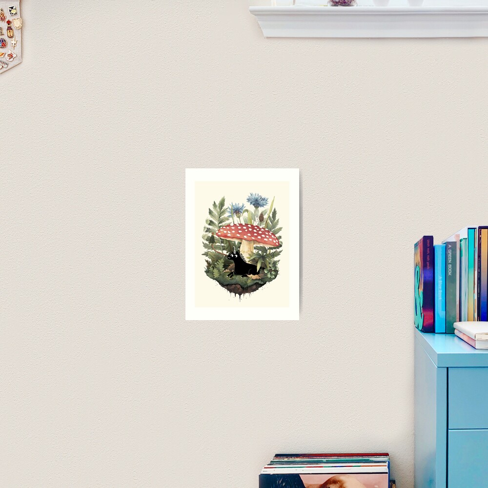 Tiny Unicorn Art Print