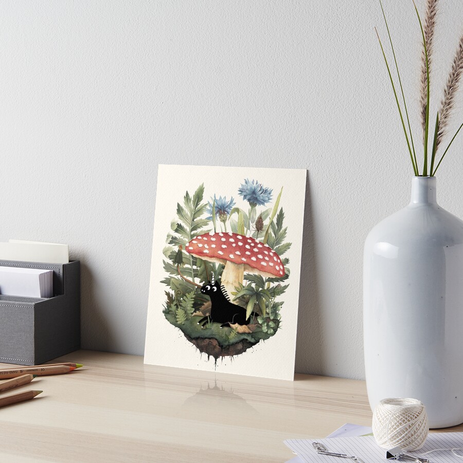 Item preview, Art Board Print designed and sold by littleclyde.