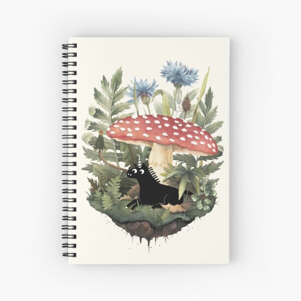 Tiny Unicorn Spiral Notebook