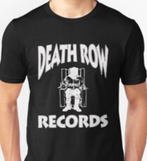 Camiseta unisex Registro de la fila de la muerte