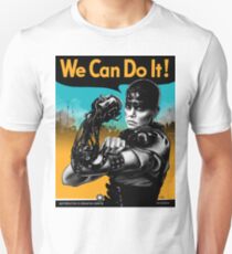 We Can Do It (Furiously) - light colors Unisex T-Shirt
