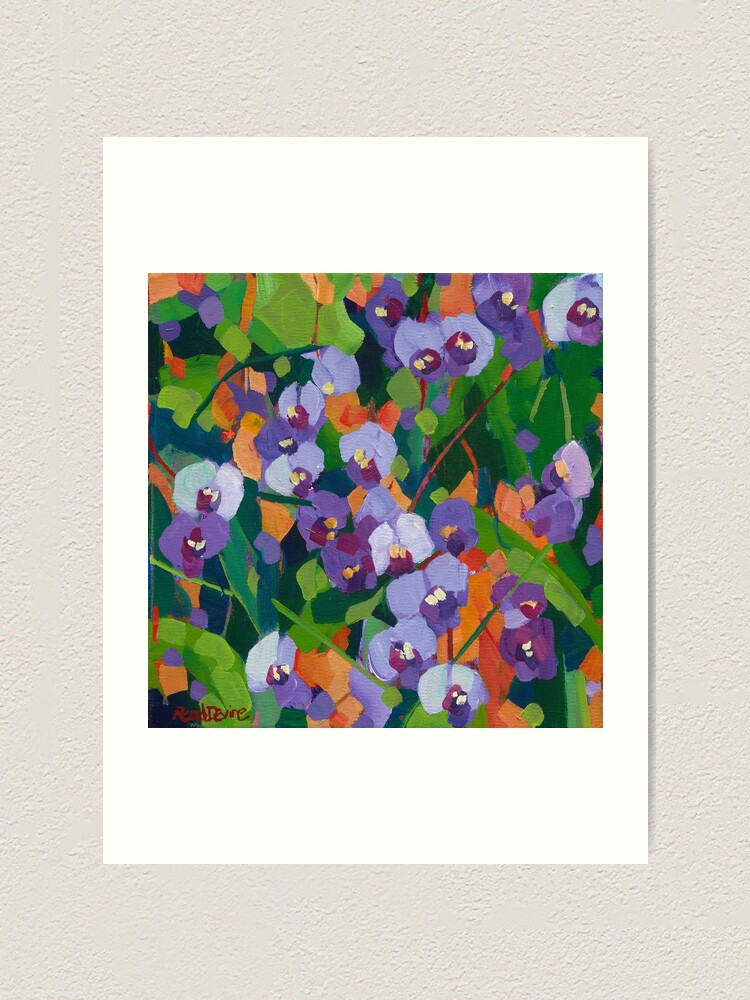 Alternate view of Hardenbergia Art Print