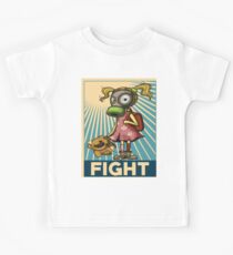 Fight Pollution Rise Against Pollution Polluted World Kids Tee