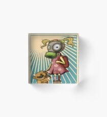 Protest Fight Pollution Rise Against Pollution Polluted World Acrylic Block