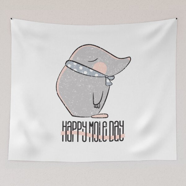 Item preview, Funny Happy Mole Day Cute Blind Animal designed and sold by kolbasound.