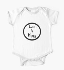 Life Is Happy One Piece - Short Sleeve