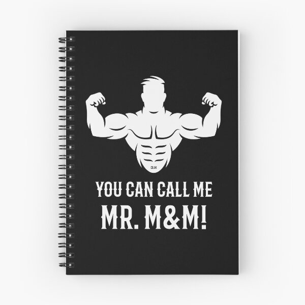Item preview, You Can Call Me Mr. M&M! (Bodybuilder / Biceps / White) designed and sold by MrFaulbaum.