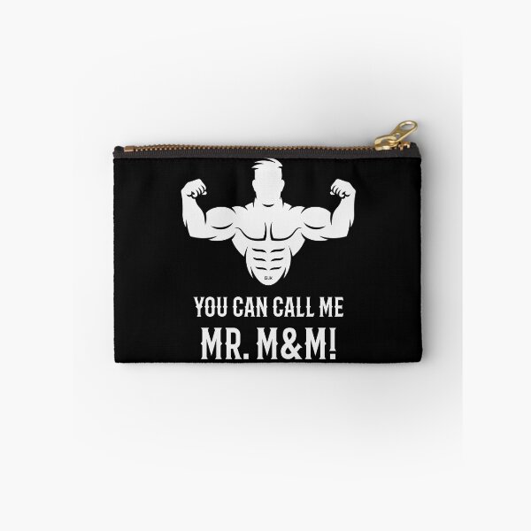 Item preview, You Can Call Me Mr. M&M! (Bodybuilder / Biceps / White) designed and sold by MrFaulbaum.