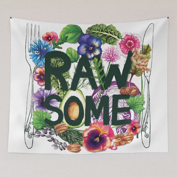Item preview, Rawsome Veggie Power - Plant based awesomeness!! designed and sold by AmandaDilworth.