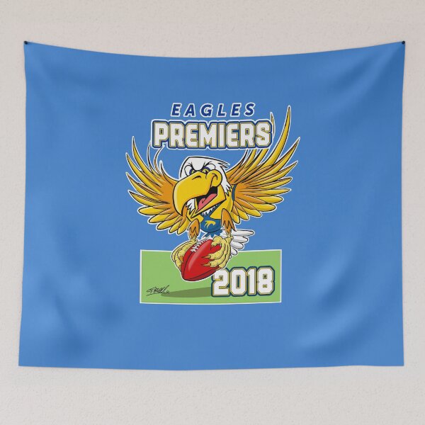 Item preview, ORIGINAL Eagles Premiership Memorabilia 2018 designed and sold by ArtistGavinBell.