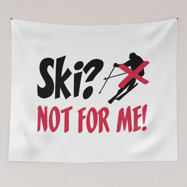Item preview, Ski? Not for me designed and sold by Vectorqueen.